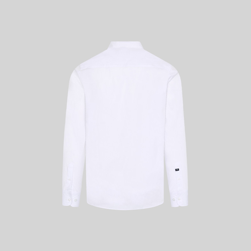 Chemise Homme M/L C/Mao Pop. Red Line
