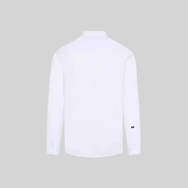 Chemise Homme M/L C/Mao Pop. Red Line