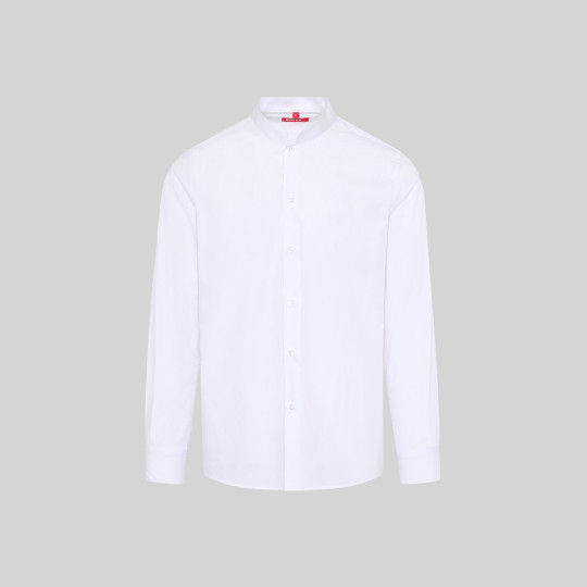 Chemise Homme M/L C/Mao Pop. Red Line