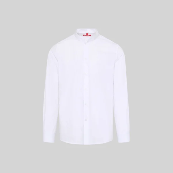Chemise Homme M/L C/Mao Pop. Red Line