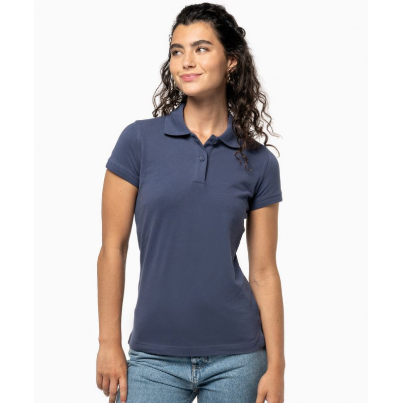 Polo piqué manches courtes femme Kariban