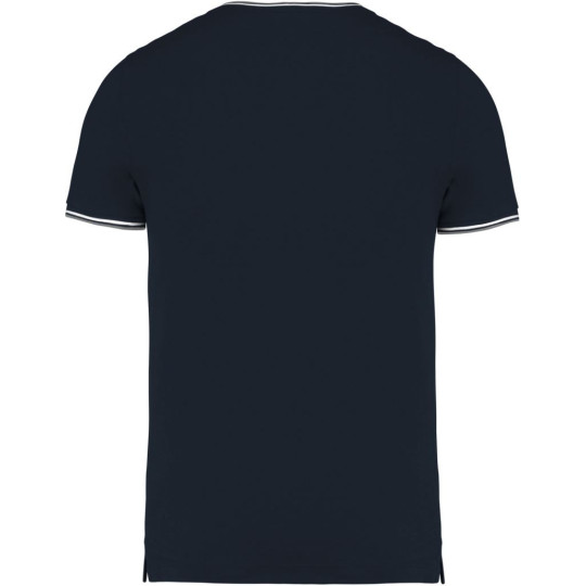 T-shirt maille piquée col V homme Kariban