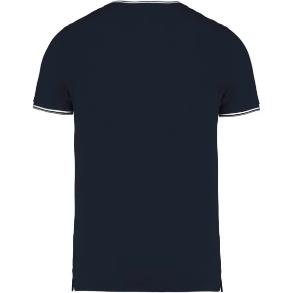T-shirt maille piquée col V homme Kariban