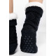 Chaussettes lounge doublées sherpa Kariban