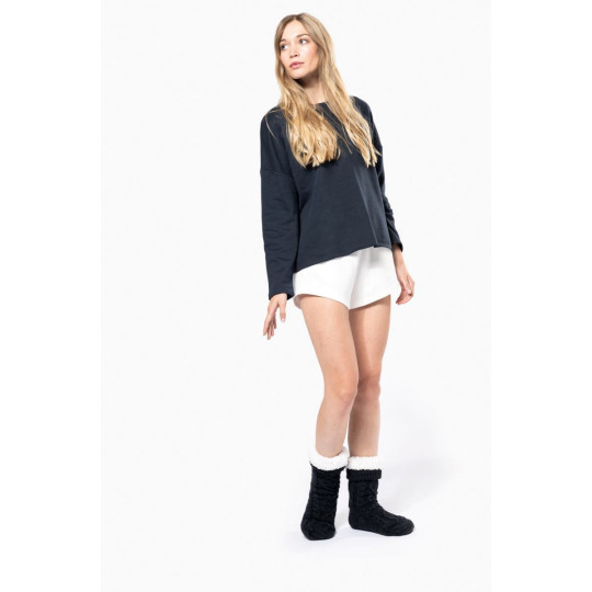 Chaussettes lounge doublées sherpa Kariban