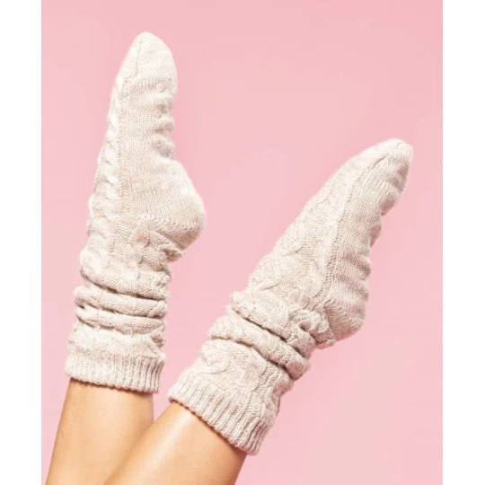 Chaussettes lounge doublées sherpa Kariban