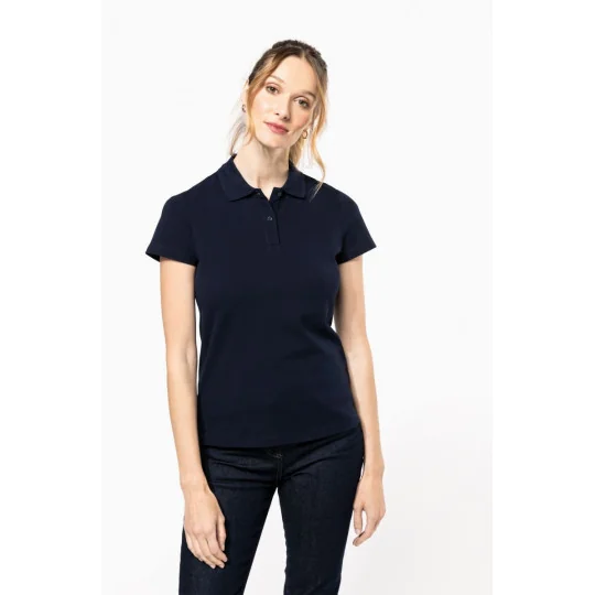 Polo Supima® manches courtes femme Premium