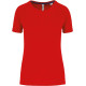 T-shirt de sport à col rond recyclé femme ProAct