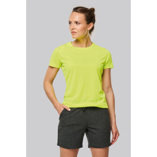 T-shirt de sport à col rond recyclé femme ProAct