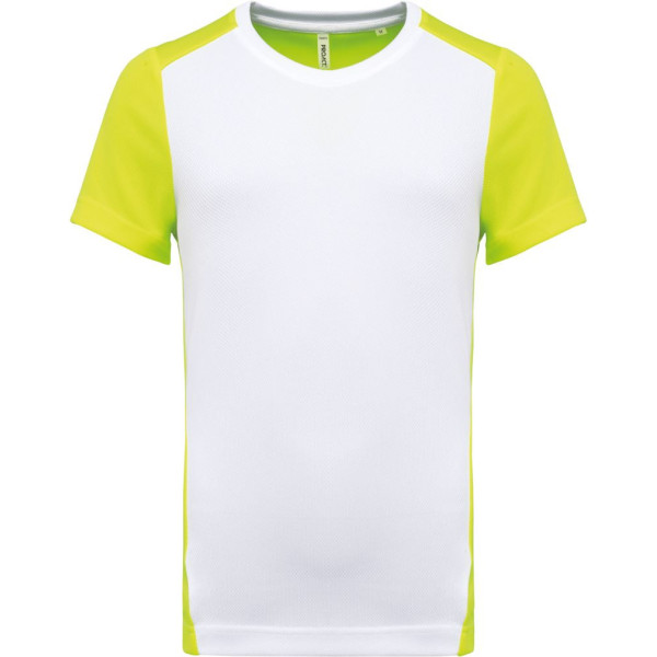 T-shirt de sport écoresponsable bicolore homme ProAct