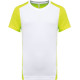 T-shirt de sport écoresponsable bicolore homme ProAct