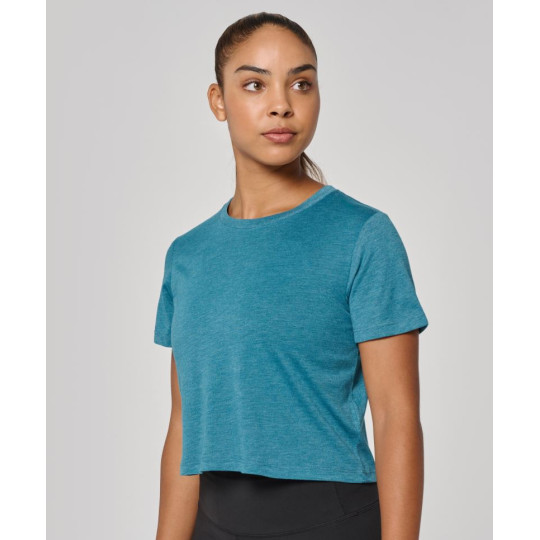Crop top triblend femme ProAct