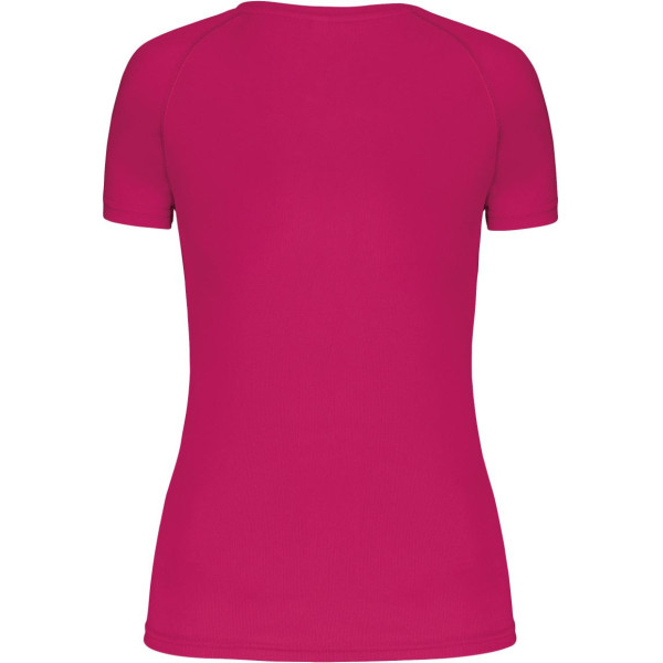 T-shirt de sport manches courtes col v femme ProAct