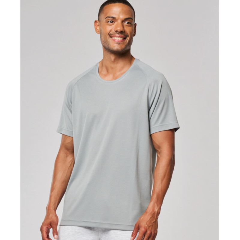 T-shirt de sport à col rond recyclé homme ProAct