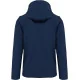 Veste Softshell 3 couches à capuche avec manches amovibles unisexe Kariban