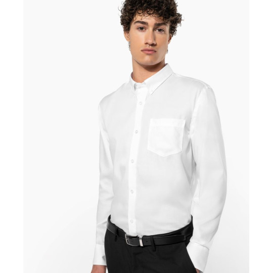 Chemise manches longues sans repassage Kariban