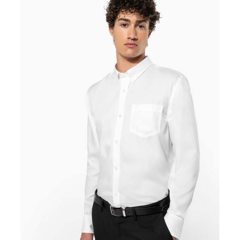Chemise manches longues sans repassage Kariban