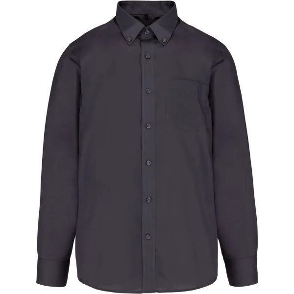 Chemise manches longues sans repassage Kariban
