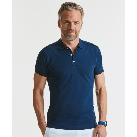 Polo Stretch Homme Russell